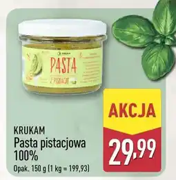 ALDI Pasta pistacjowa 100% oferta