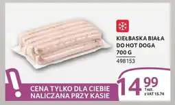 Selgros Kiełbaska biała do hot doga oferta