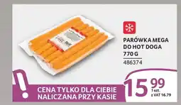 Selgros Parówka mega do hot doga oferta