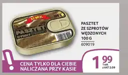 Selgros Pasztet ze szprotów wędzonych oferta