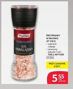 Selgros Przyprawy w młynku oferta