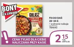 Selgros Fix do dań oferta