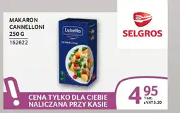 Selgros Makaron cannelloni oferta