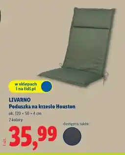 Lidl LIVARNO Poduszka na krzesło Houston oferta