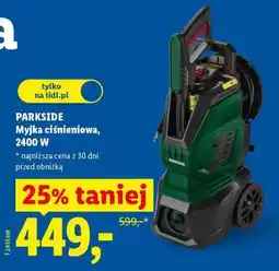 Lidl PARKSIDE Myjka ciśnieniowa 2400 W oferta