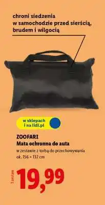 Lidl Zoofari Mata ochronna do auta oferta