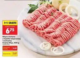 Biedronka Mięso mielone z łopatki wieprzowej i wołowiny Kraina Mięs 400 g oferta