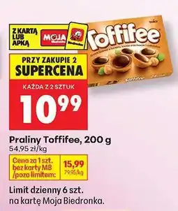 Biedronka Praliny Toffifee 200 g oferta