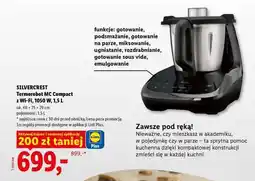 Lidl SILVERCREST Termorobot MC Compact z Wi-Fi, 1050 W, 1,5 L oferta