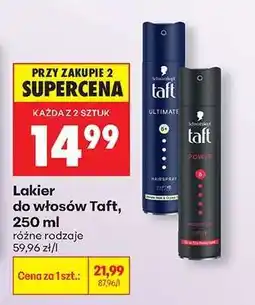 Biedronka Lakier do włosów Taft, 250 ml oferta
