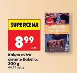 Biedronka Kakao extra ciemne Bakello, 200 g oferta