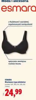 Lidl ESMARA Biustonosz typu minimizer oferta