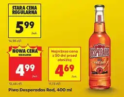 Biedronka Piwo Desperados Red, 400 ml oferta