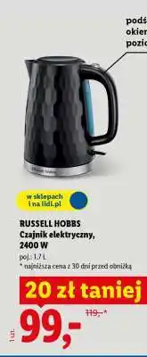 Lidl RUSSELL HOBBS Czajnik elektryczny, 2400 W oferta