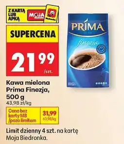 Biedronka Kawa mielona PRIMA FINEZJA 500 g oferta