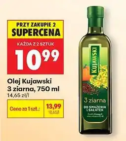 Biedronka Olej Kujawski 3 ziarna, 750 ml oferta
