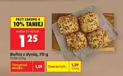 Biedronka Bułka z dynią, 70 g oferta