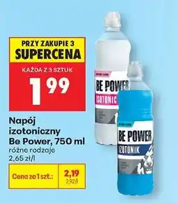 Biedronka Napój izotoniczny Be Power 750 ml oferta