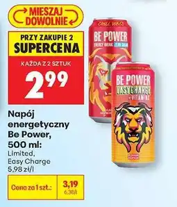 Biedronka Napój energetyczny Be Power, 500 ml oferta