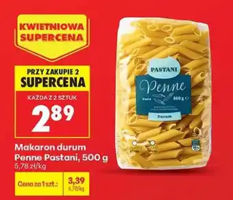 Biedronka Makaron durum Penne Pastani, 500 g oferta
