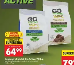 Biedronka Koncentrat białek Go Active, 700 g oferta