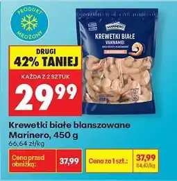 Biedronka Krewetki białe blanszowane Marinero 450 g oferta