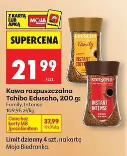 Biedronka Kawa rozpuszczalna Tchibo Eduscho, 200 g oferta