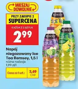 Biedronka Napój niegazowany Ice Tea Remsey, 1,5 l oferta