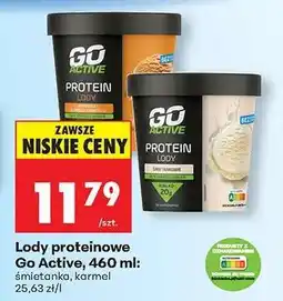 Biedronka Lody proteinowe Go Active, 460 ml oferta