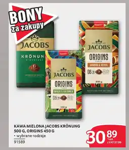 Selgros Kawa mielona jacobs krönung / origins oferta