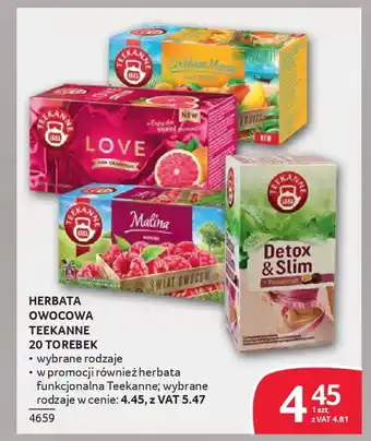 Selgros Herbata owocowa teekanne oferta