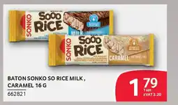 Selgros Baton sonko so rice milk, caramel oferta