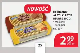 Selgros Herbatniki apetilki petit beurre oferta