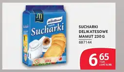 Selgros Sucharki delikatesowe mamut oferta