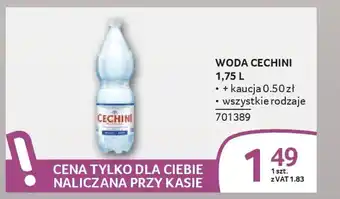 Selgros Woda cechini oferta