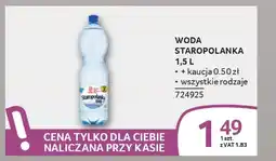Selgros Woda staropolanka oferta