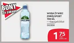 Selgros Woda żywiec zdrój sport oferta