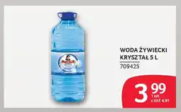Selgros Woda żywiecki kryształ oferta
