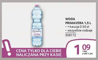 Selgros Woda primavera oferta