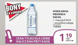 Selgros Woda kinga pienińska oferta