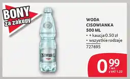 Selgros Woda cisowianka oferta