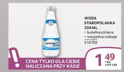 Selgros Woda staropolanka oferta
