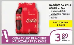 Selgros Napój coca-cola 4-pak oferta