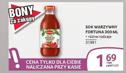 Selgros Sok warzywny fortuna oferta