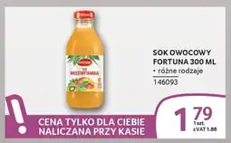 Selgros Sok owocowy fortuna oferta