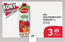 Selgros Sok wielowarzywny fortuna oferta