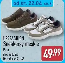 ALDI UP2FASHION Sneakersy męskie oferta