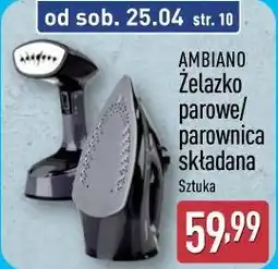 ALDI AMBIANO Żelazko parowe/parownica składana oferta