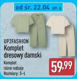 ALDI UP2FASHION Komplet dresowy damski oferta