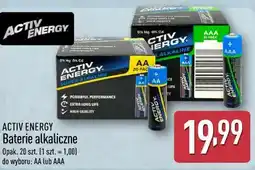 ALDI Baterie alkaliczne ACTIV ENERGY oferta